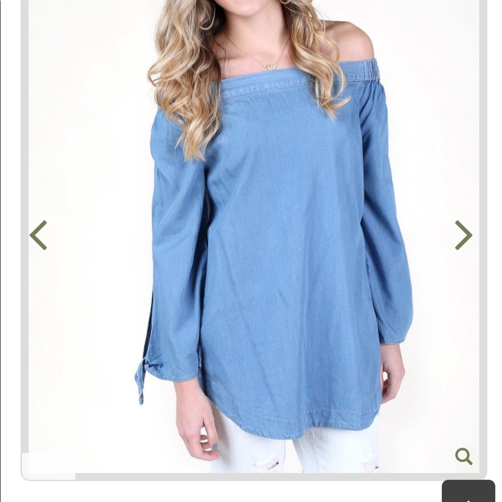 Altar’d State off the shoulder top